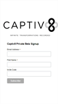 Mobile Screenshot of captiv8.com